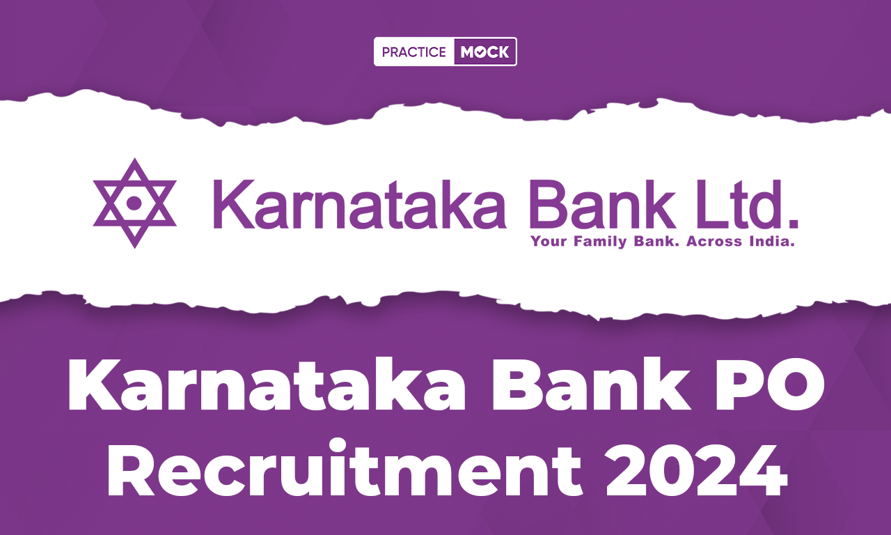 Karnataka Bank PO Recruitment 2024