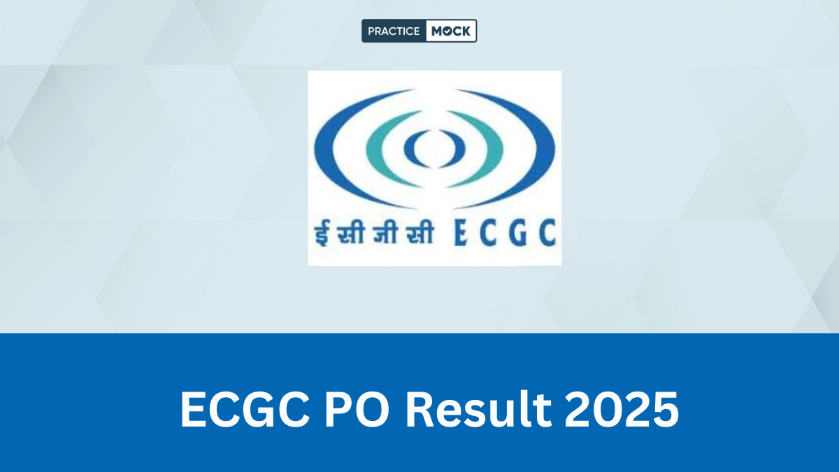 ECGC PO Result 2025 Out, Check Online Exam Result
