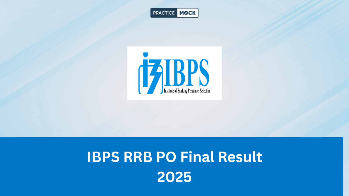 IBPS RRB PO Final Result 2025, Check Officer Scale I, II, III Final Result Link