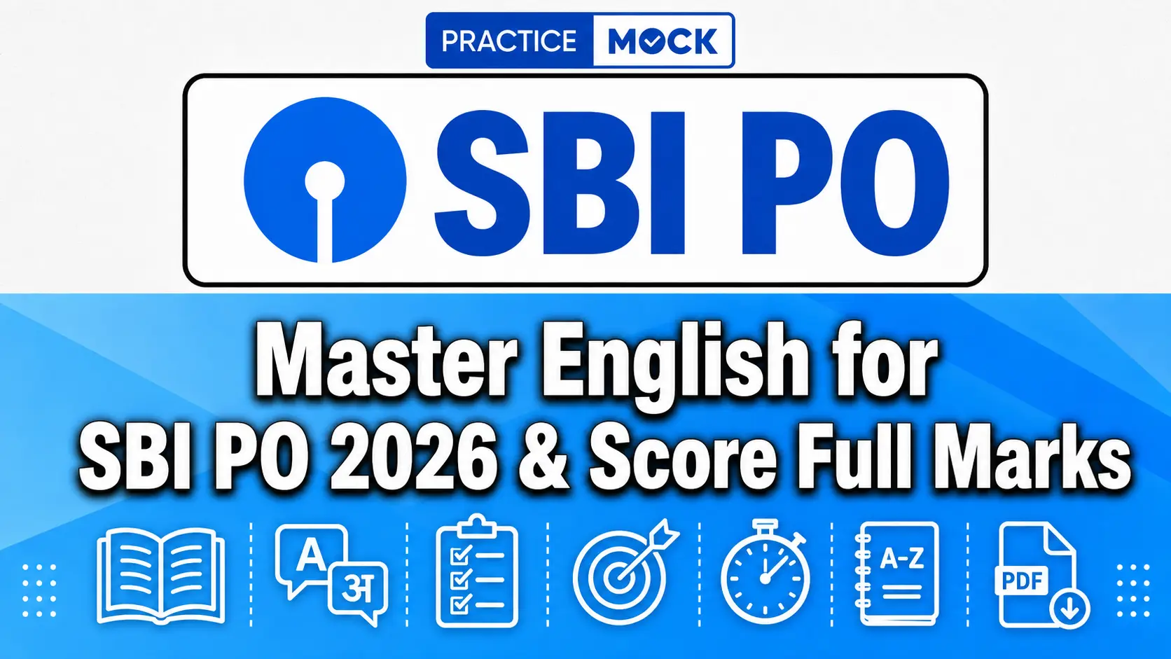 master english for sbi po 2026