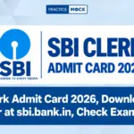 SBI Clerk Prelims Admit Card 2026: PET Call Letter Link Out at sbi.bank.in, Check Exam Date