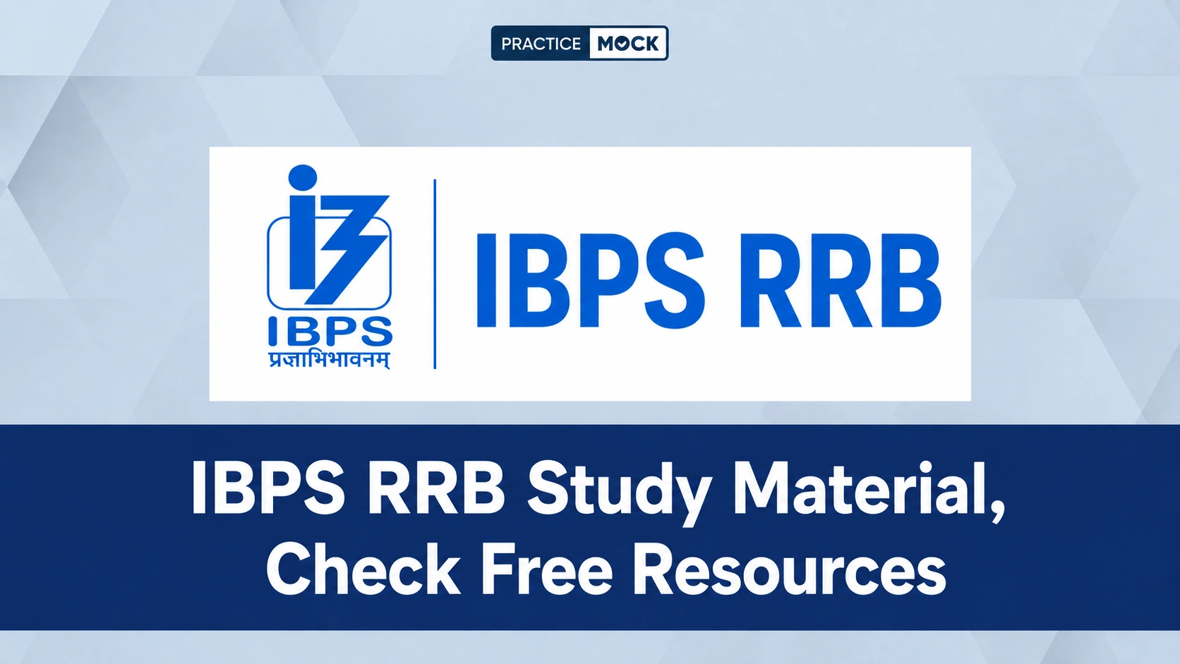 ibps rrb study material