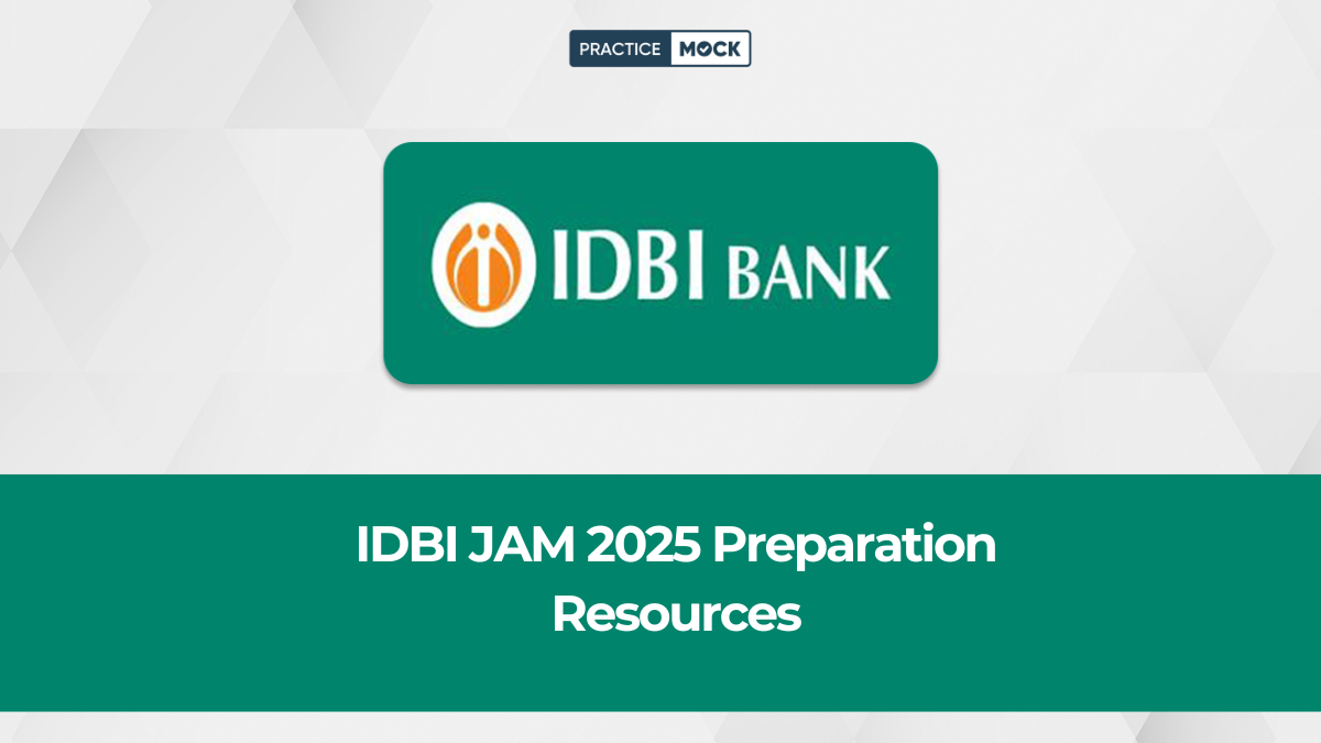 IDBI JAM 2025 Preparation Resources
