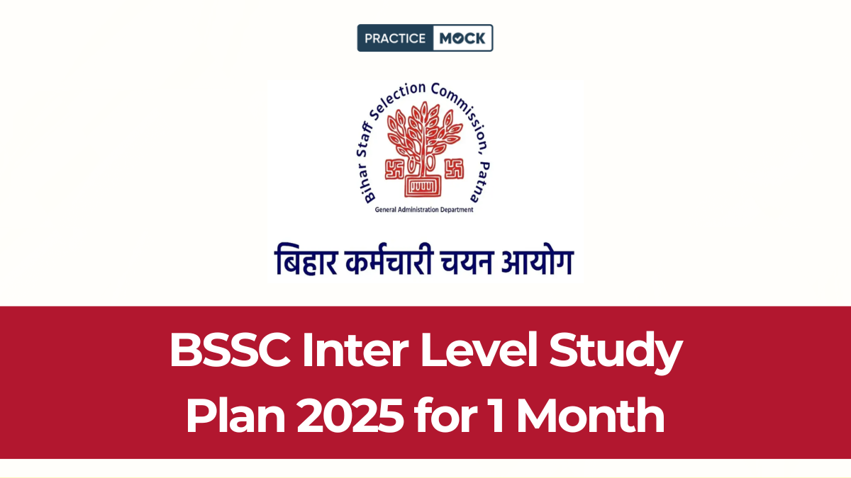 BSSC Inter Level Study Plan