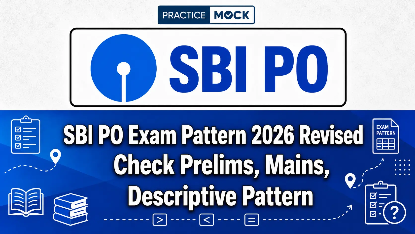 sbi po exam pattern