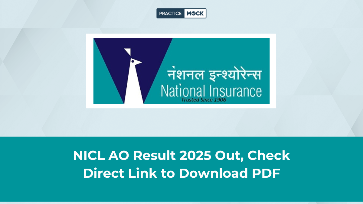 NICL AO Result 2025 Out, Check Direct Link to Download PDF