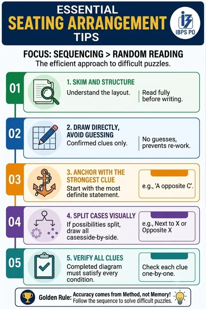 essential seating arrangement tips