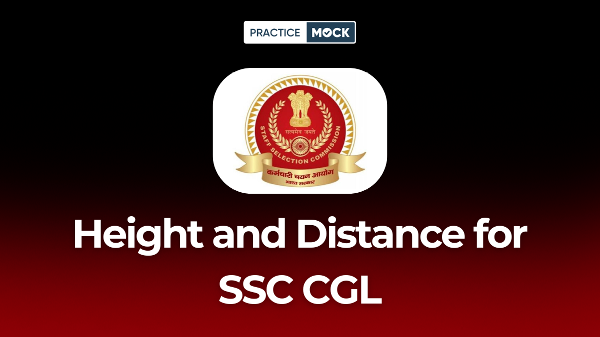 Height and Distance for SSC CGL