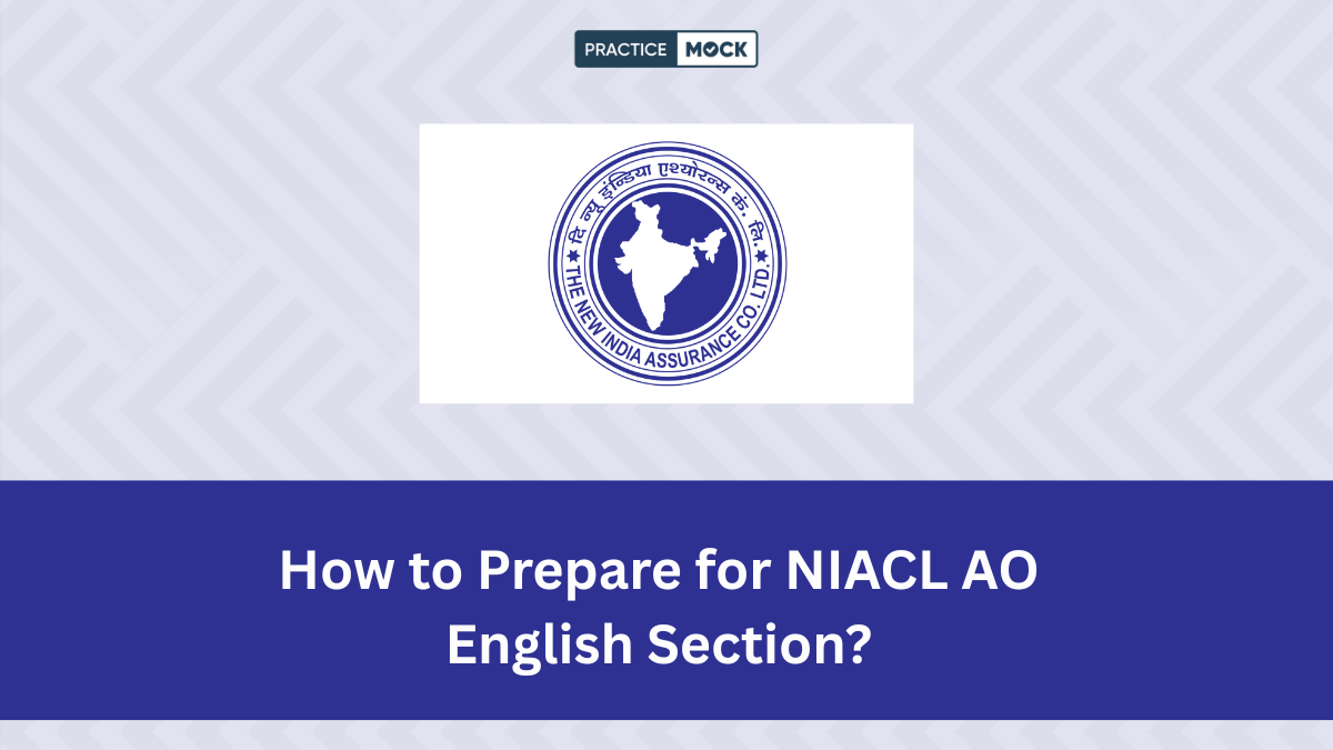 How to Prepare for NIACL AO English Section