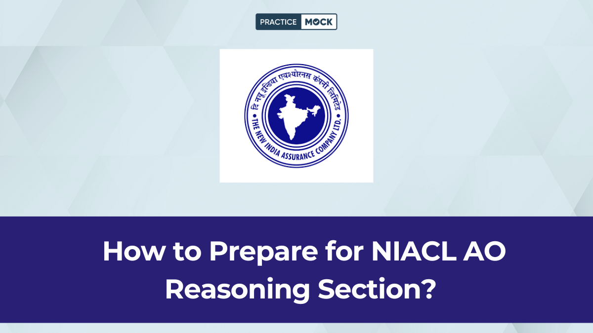 How to Prepare for NIACL AO Reasoning Section 