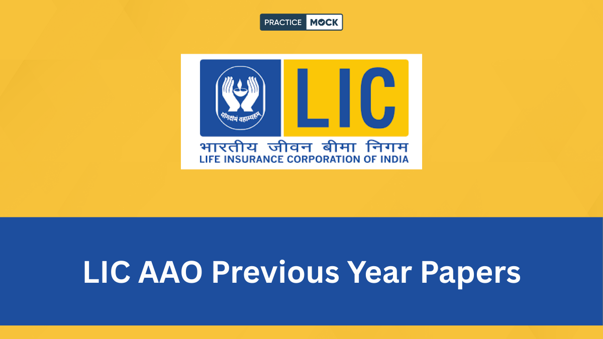 LIC AAO Previous Year Papers