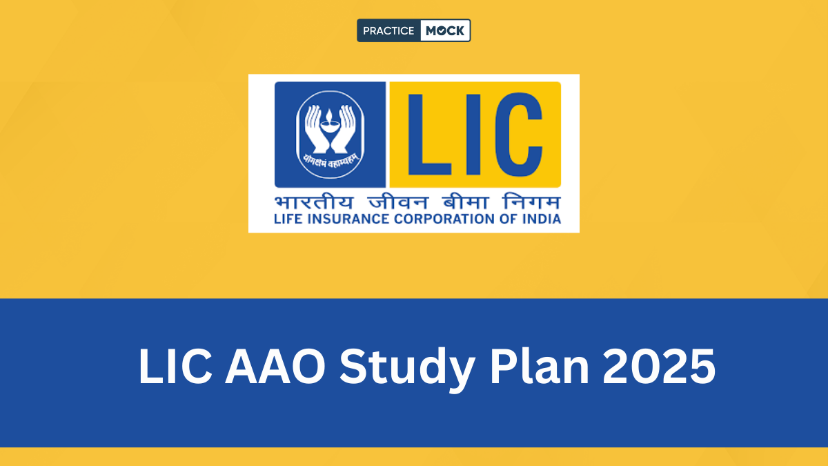 LIC AAO Study Plan 2025