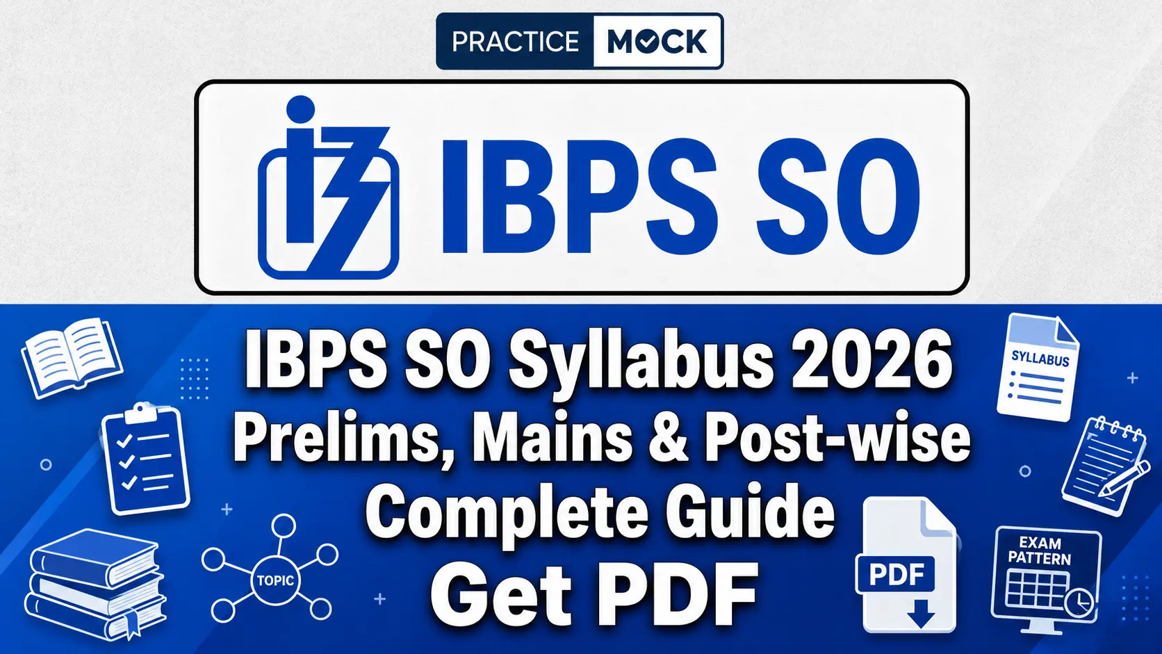 ibps so syllabus