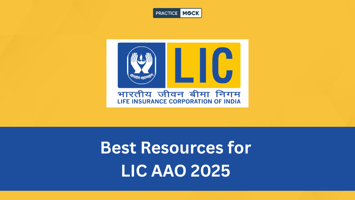 Books, notes, and online resources for LIC AAO 2025 preparation with subject-wise guidance.