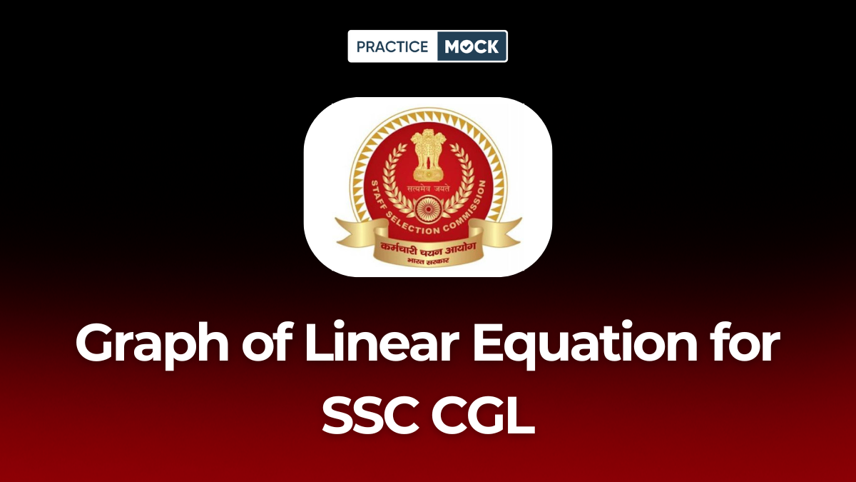 Graph of Linear Equation for SSC CGL