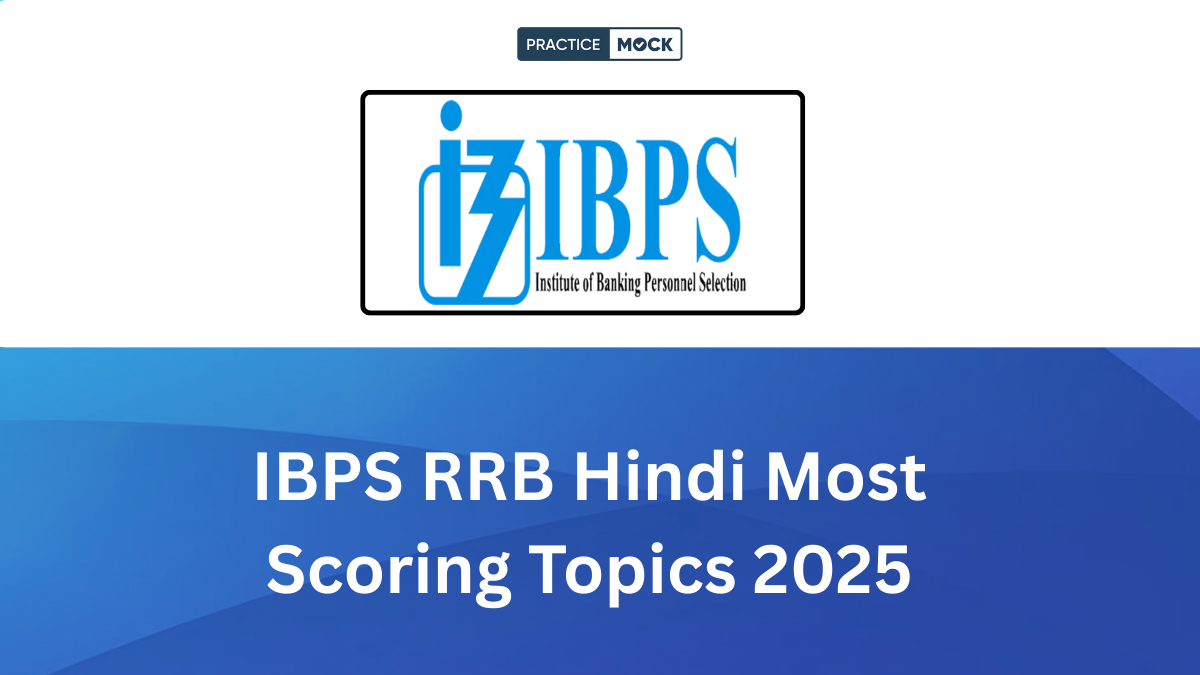 IBPS RRB Hindi Most Scoring Topics 2025
