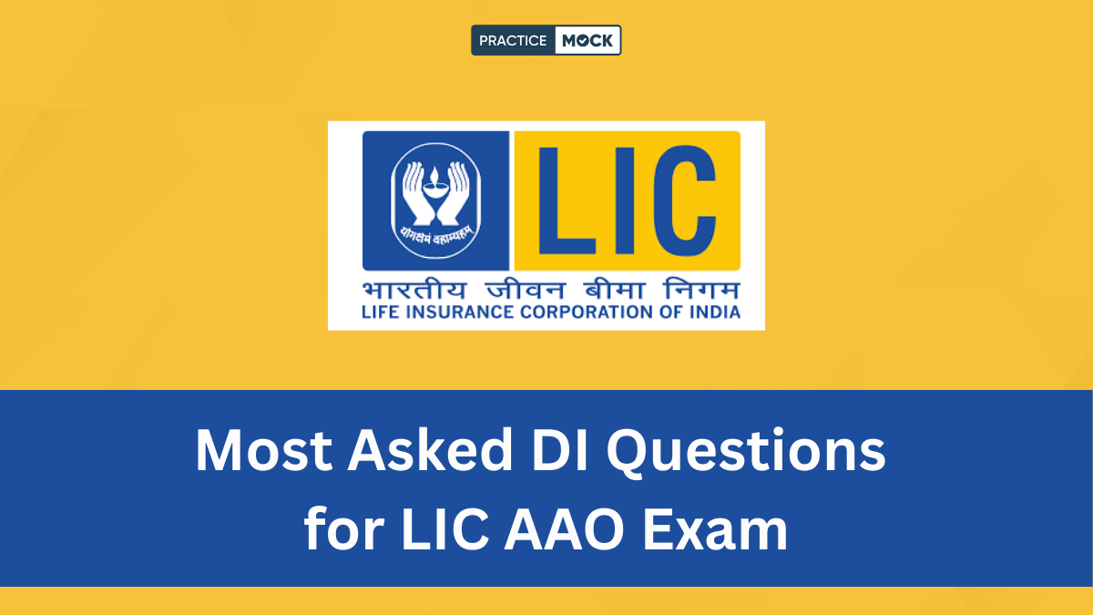 Most Asked DI Questions for LIC AAO