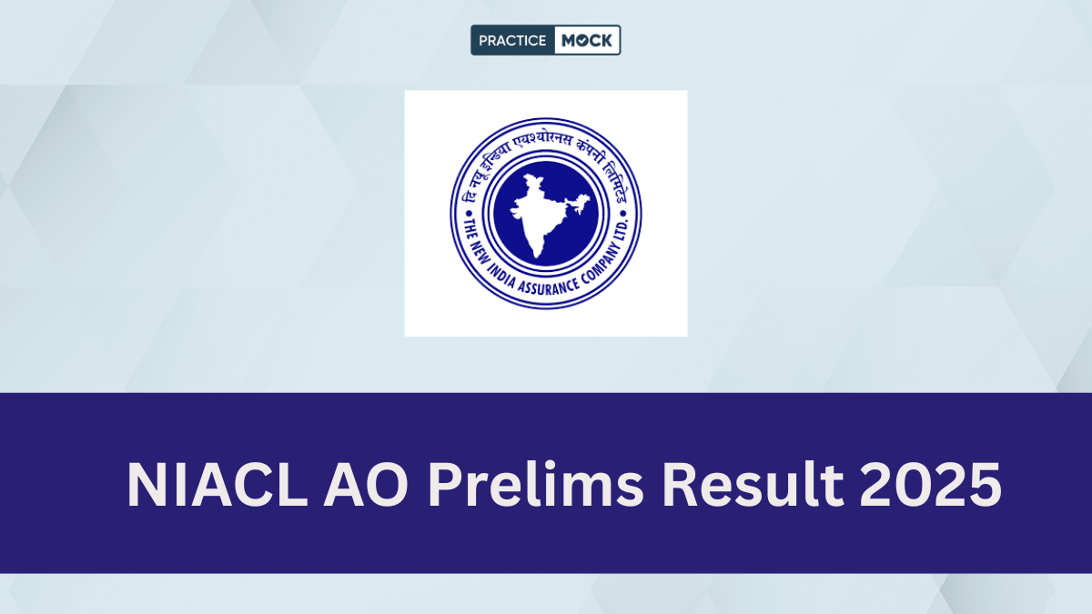 NIACL AO Prelims Result 2025