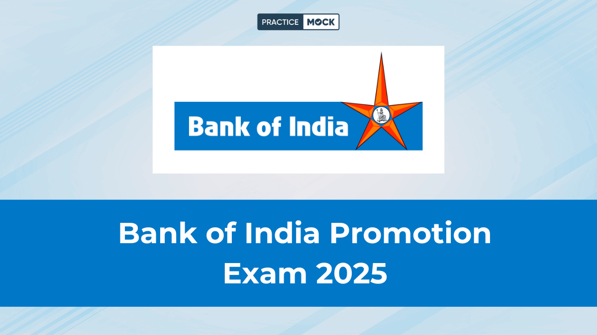 Bank of India (BOI) Promotion Exam 2025, Clerical to Scale-1, Notification PDF