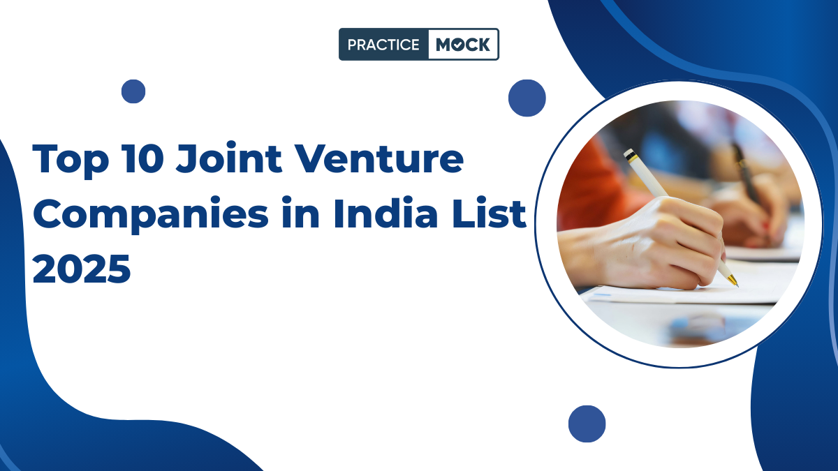 Top 10 Joint Venture Companies in India List 2025