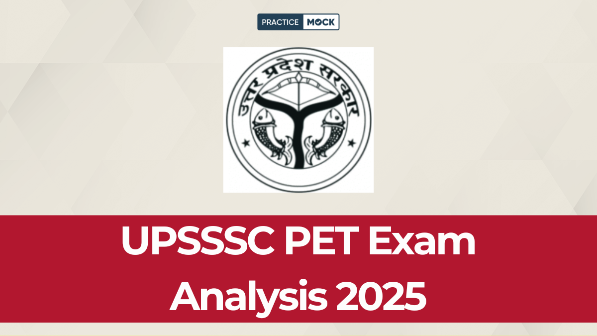 UPSSSC PET Exam Analysis 2025