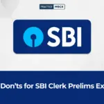 Dos and Don’ts for SBI Clerk Prelims Exam 2026
