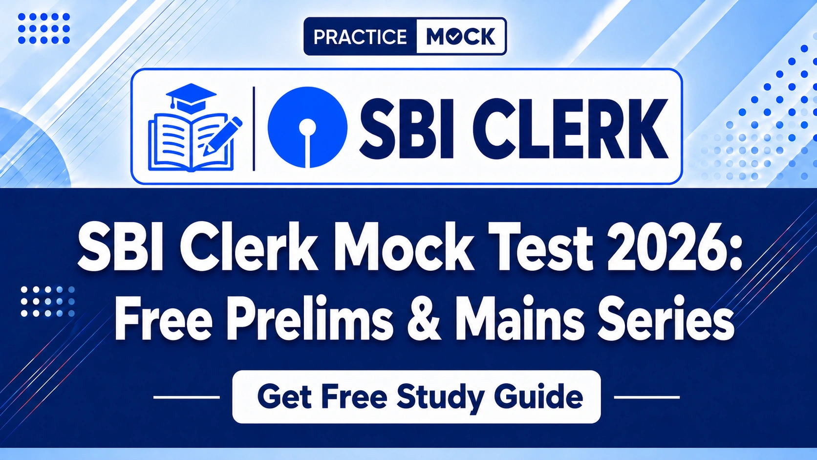 sbi clerk mock test free prelims and mains