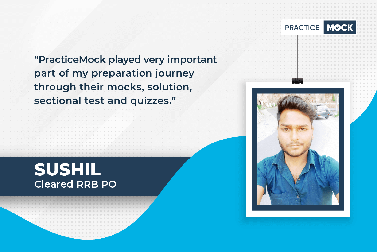 success story of sushil who cleared rrb po