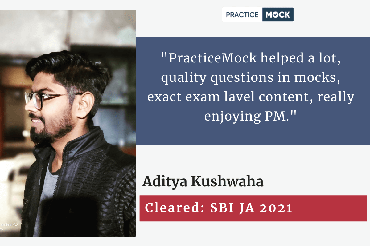 Success Story of Aaditya Kushwaha who cleared SBI Clerk Exam