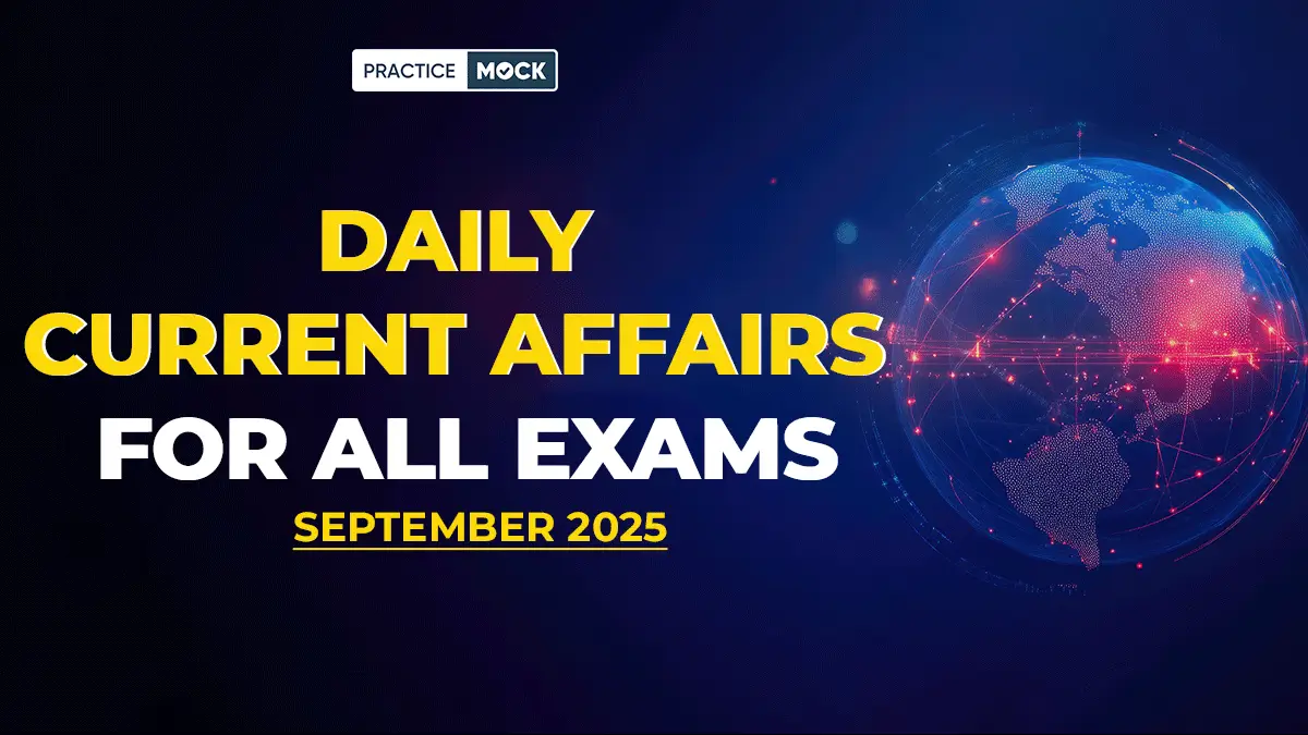 Infographic for government exam aspirants showing key current affairs strategies for August 2025, including news focus areas, study tips, and revision habits.