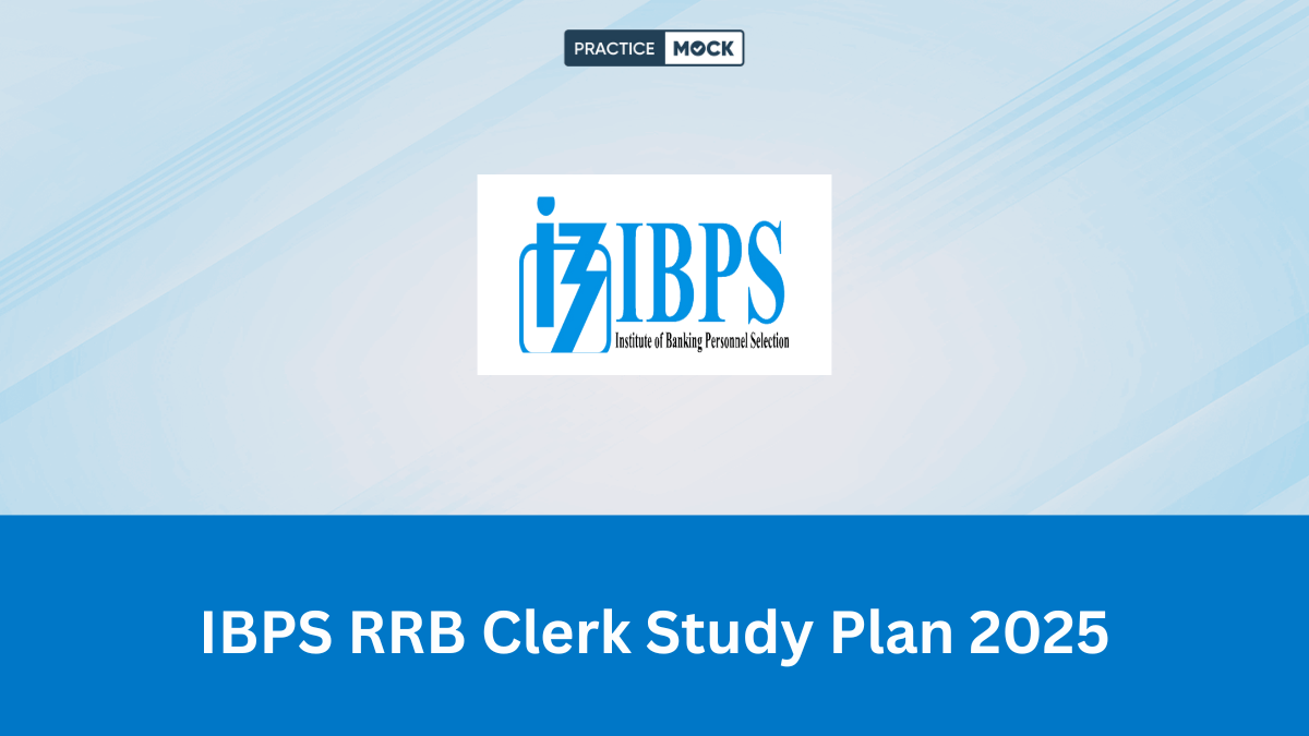 IBPS RRB Clerk Study Plan 2025
