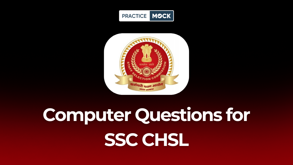 Computer Questions for SSC CHSL