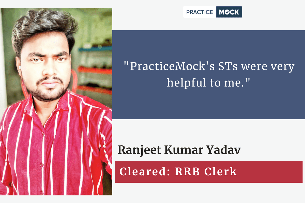 Success Story of Rajneet Kumar Yadav who cleared IBPS RRB Clerk Exam