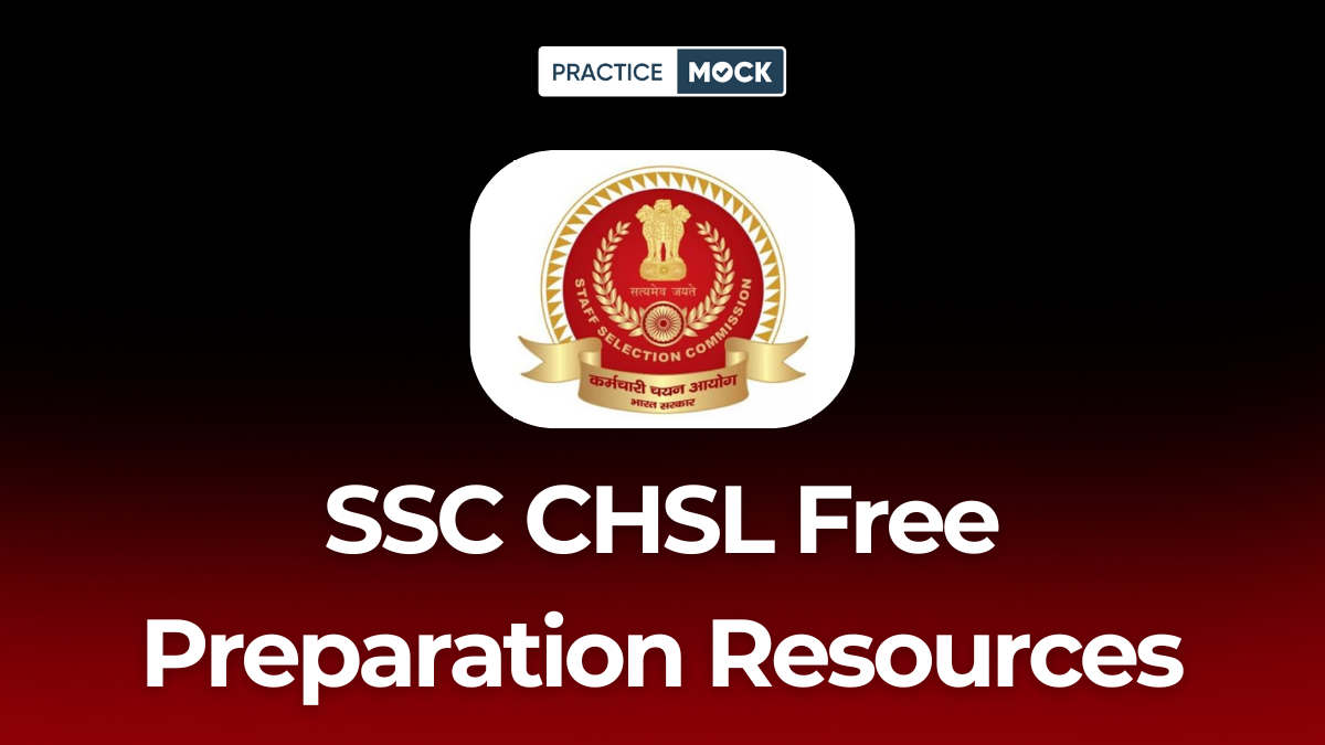 SSC CHSL Free Preparation Resources
