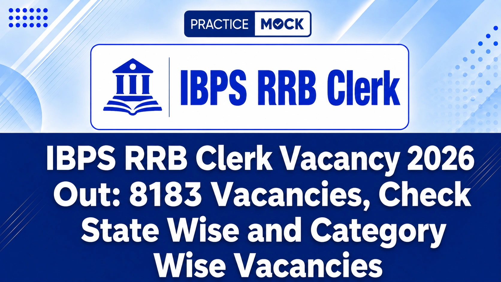 ibps rrb clerk vacancies