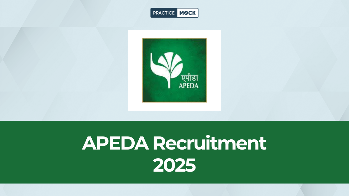 APEDA Recruitment 2025