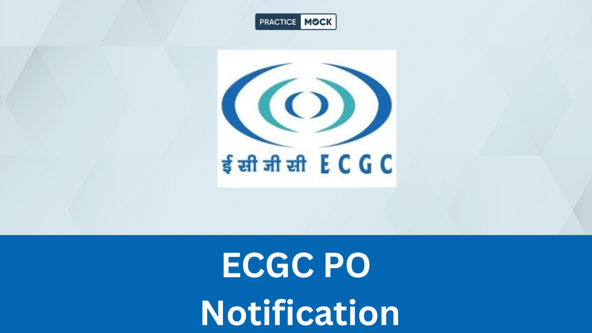 ECGC PO 2025 Notification