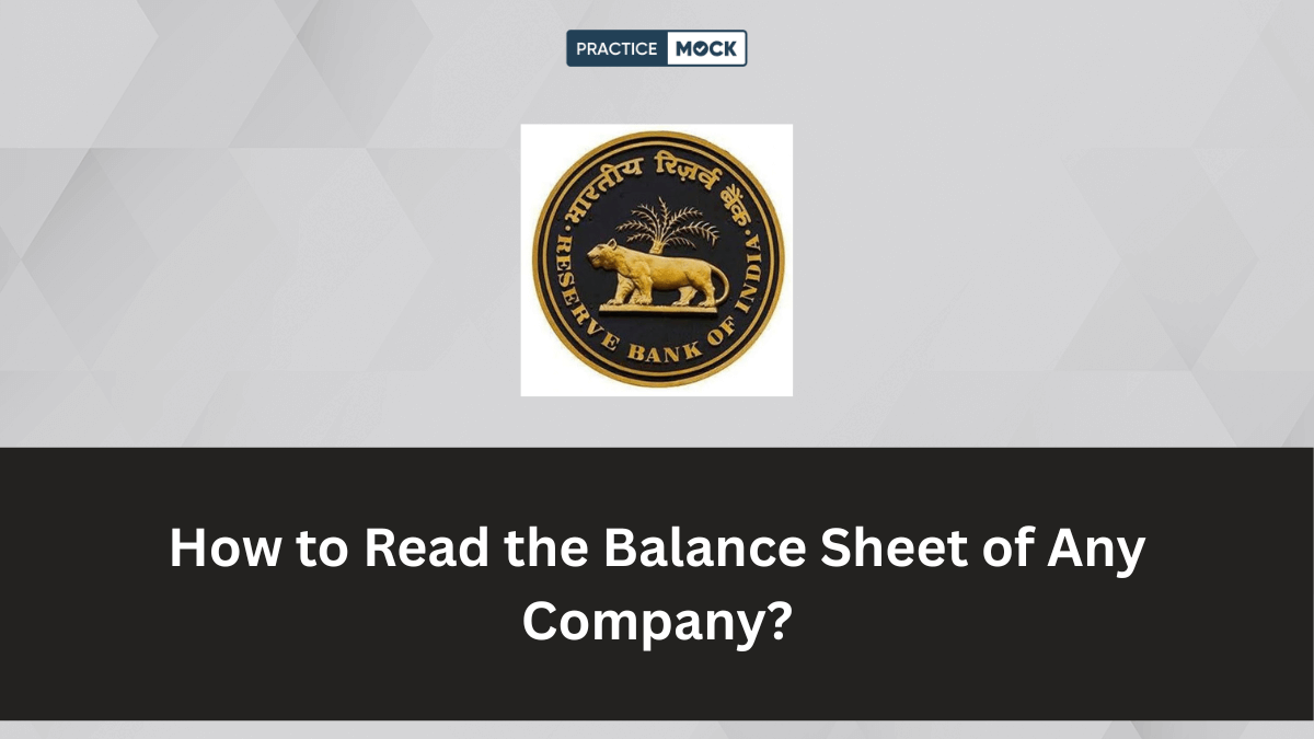 How to Read the Balance Sheet of Any Company
