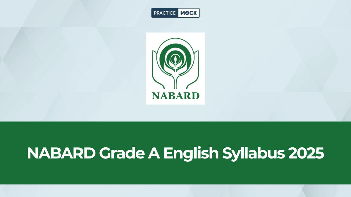 What is NABARD Grade A English Syllabus