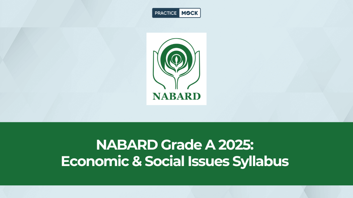 What is NABARD Grade A ESI Syllabus 2025?