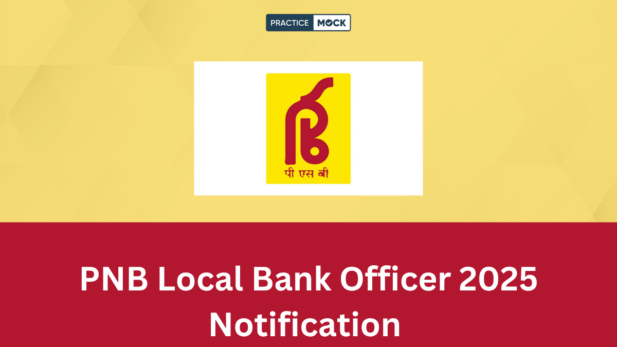PNB Local Bank Officer 2025 Notification