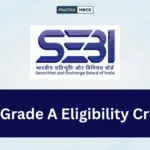 SEBI Grade A Eligibility Criteria 2026, Check New Rules for Graduates