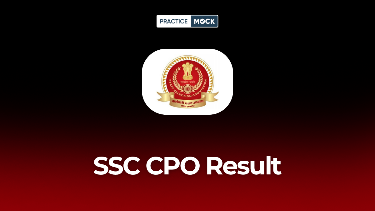 SSC CPO Result 2025-26 Out Download Tier 1 Merit List PDFs