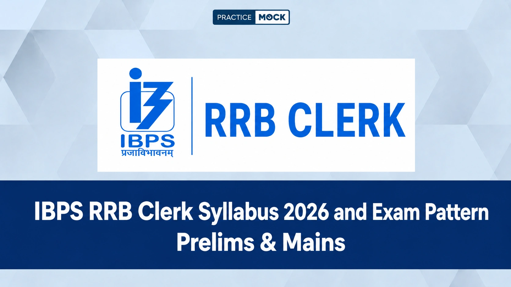 ibps rrb clerk syllabus
