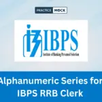Alphanumeric Series for IBPS RRB Clerk 2026, Get Free PDF