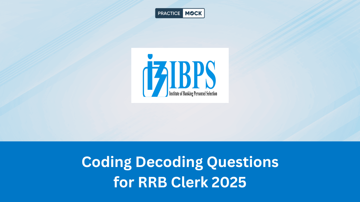 Coding Decoding Questions for RRB Clerk 2025, Get Free PDF