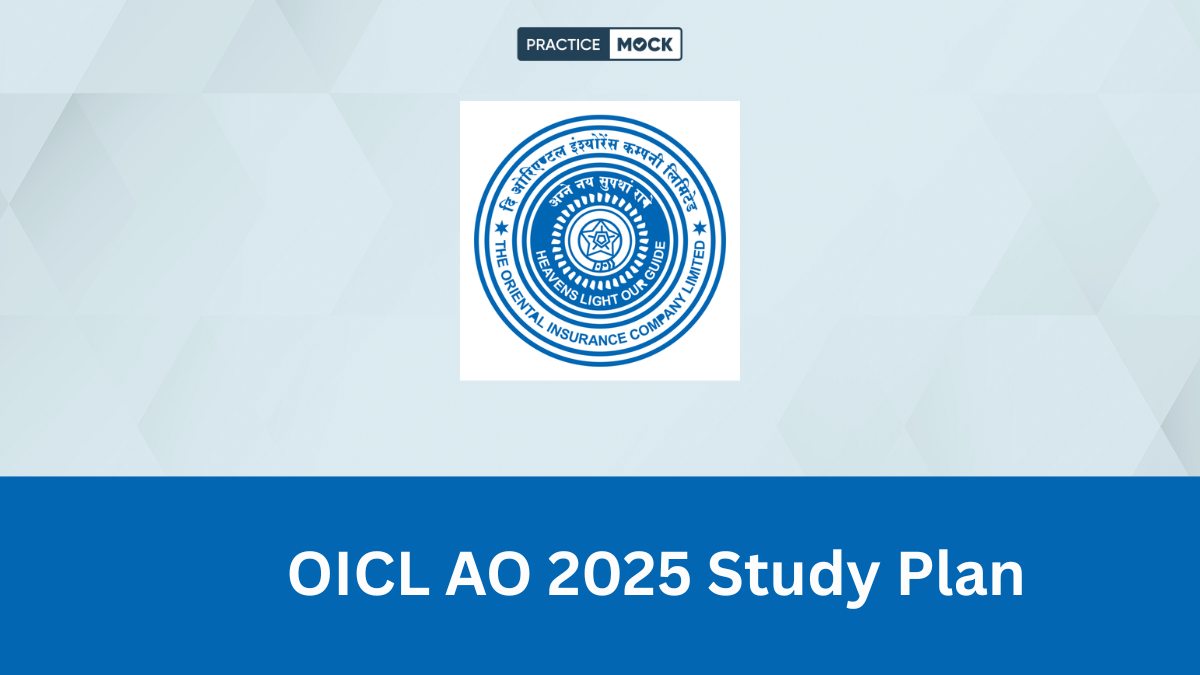 OICL AO 2025 Study Plan