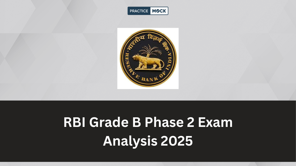RBI Grade B Phase 2 Exam Analysis 2025