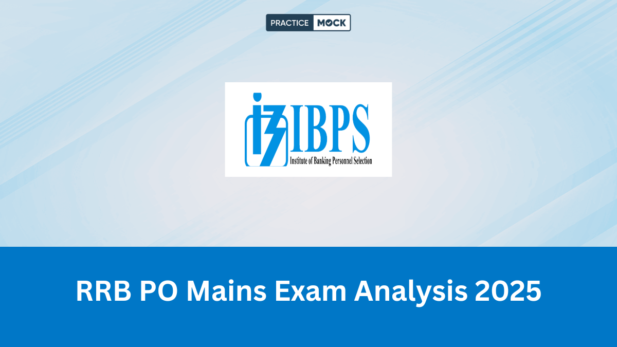 RRB PO Mains Exam Analysis 2025, Good Attempts, Difficulty Level