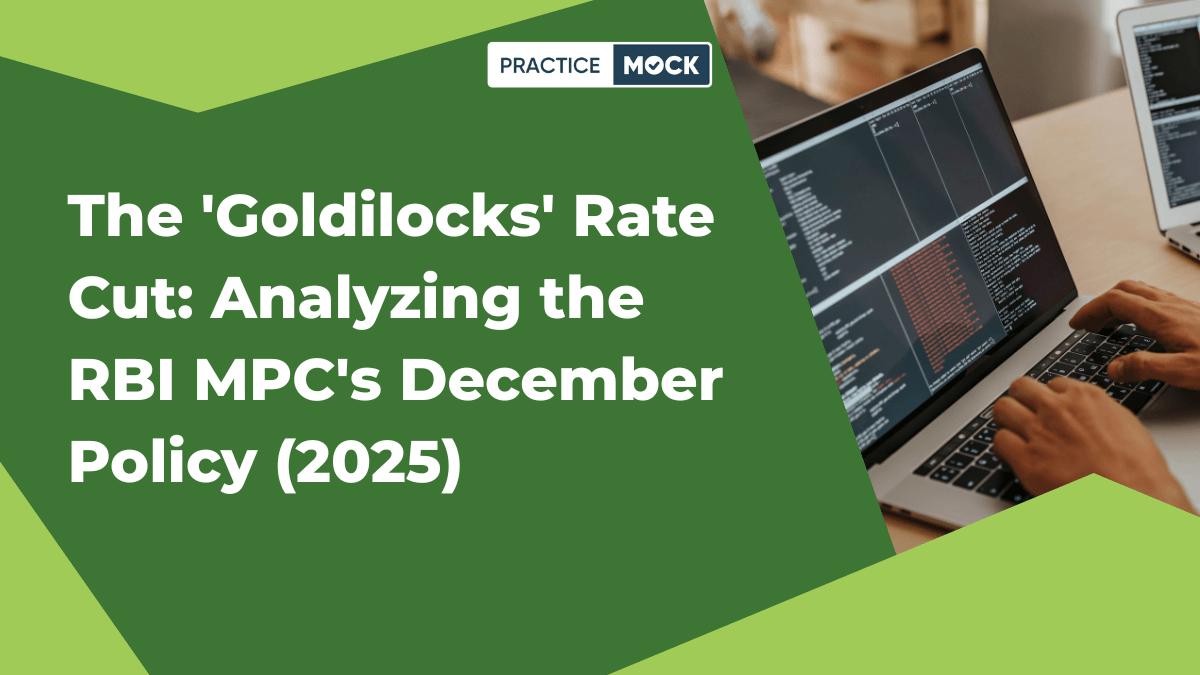 Infographic showing RBI Monetary Policy highlights December 2025 with Repo Rate cut to 5.25 percent and Neutral stance." (Note: This helps screen readers describe the image to visually impaired users and boosts SEO for keywords like "RBI Monetary Policy